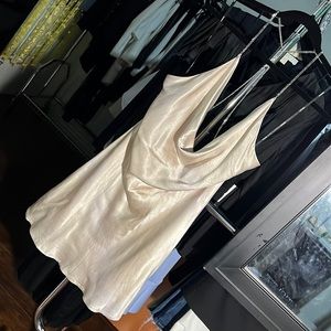 Cream forever 21 dress